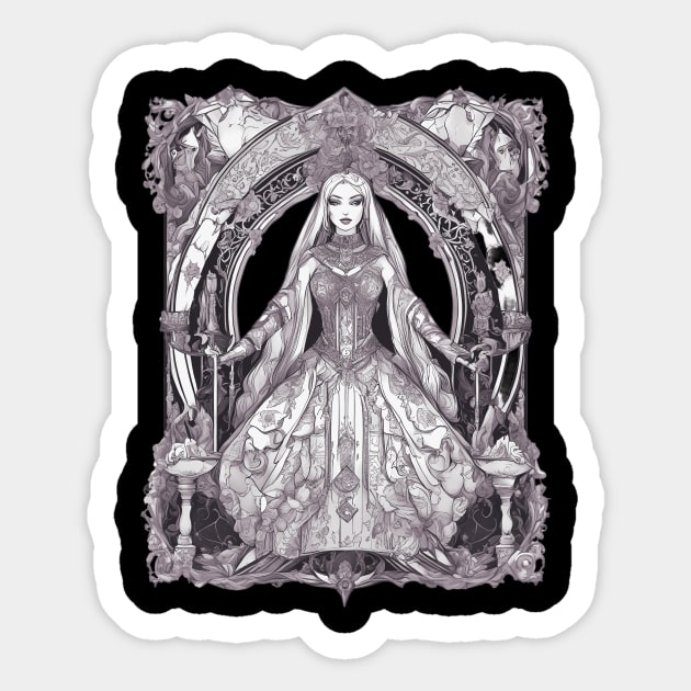 Spiritual Awakening Sticker by animegirlnft